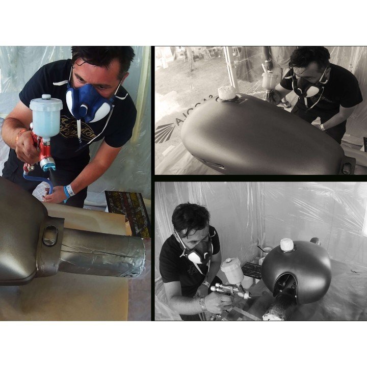 Curso de Pintura de Customización en Cascos