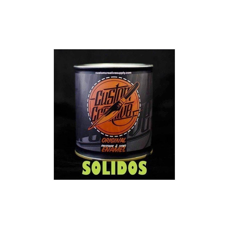 Pinstriping Enamel Solid Colors - Custom Creative 125 ml. Great Shine!
