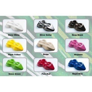 Colores Base Solventes (Basecoat) 1L. Custom Creative