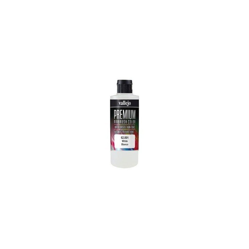 Color Blanco opaco Vallejo Premium 200 ml.