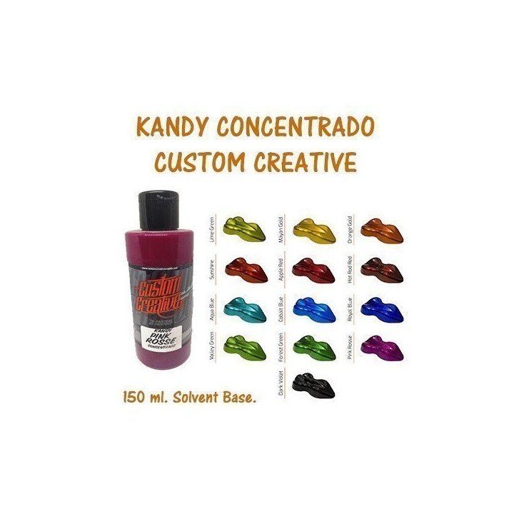 Kandy Concentrado base solvente Custom Creative