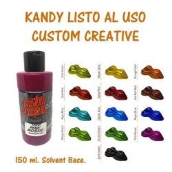 Kandy paint solvent based ready to use. Custom Creative.