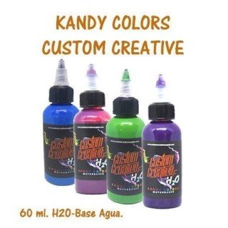 Pintura base agua Kandy H2O 60 ml. Custom Creative