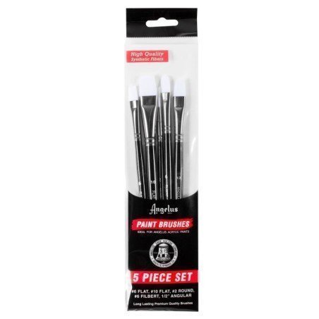 Set de 5 pinceles Angelus