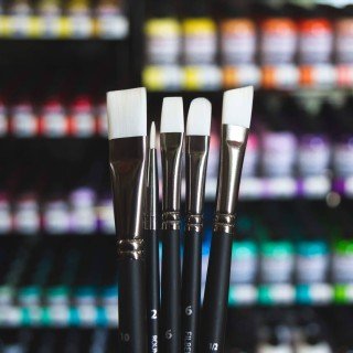 Set de 5 pinceles Angelus