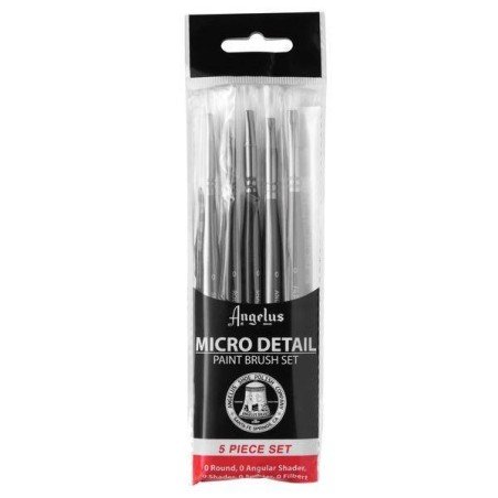 Set de 5 Pinceles Micro Detalle Angelus