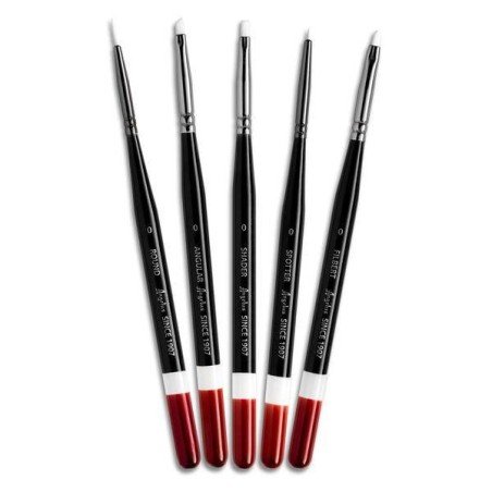 Set de 5 Pinceles Micro Detalle Angelus