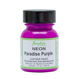 Leather Neon Paint Paradise Purple 1oz. Angelus