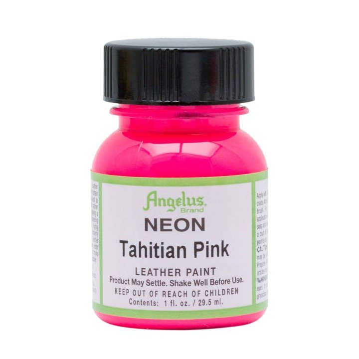 Leather Neon Paint Tahitian Pink 1oz. Angelus
