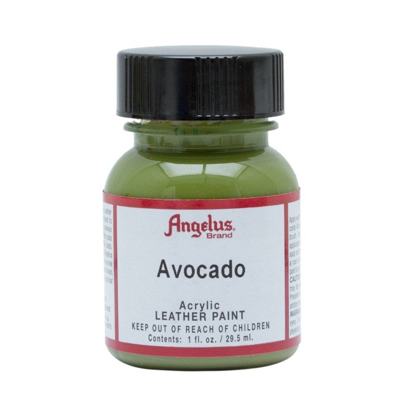 Leather Acrylic Paint Avocado 1oz. Angelus