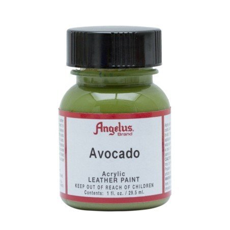 Leather Acrylic Paint Avocado 1oz. Angelus