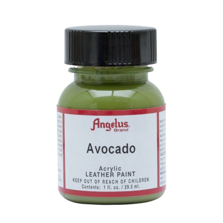 Leather Acrylic Paint Avocado 1oz. Angelus