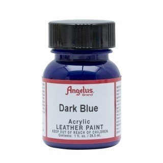 Pintura para cuero Dark Blue 1oz. Angelus