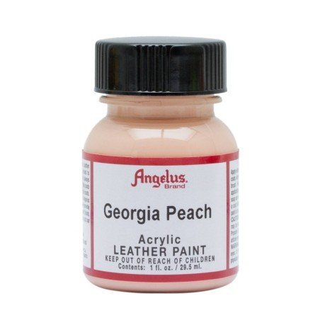 Leather Acrylic Paint Georgia Peach 1oz. Angelus
