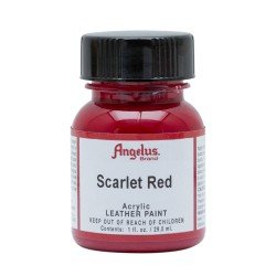 Pintura para cuero Scarlet Red 1oz. Angelus