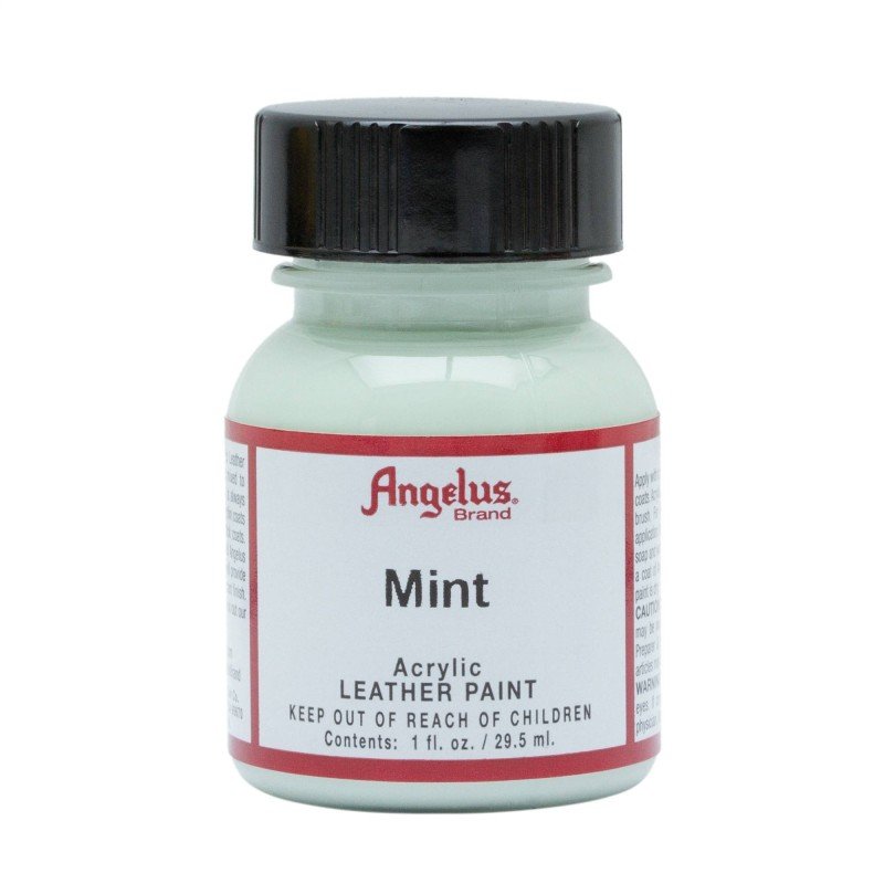 Leather Acrylic Paint Mint 1oz. Angelus