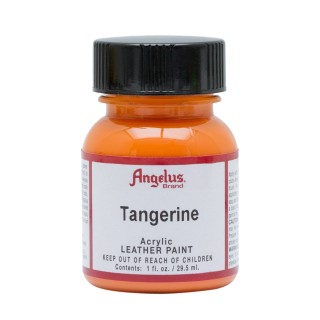 Leather Acrylic Paint Tangerine 1oz. Angelus
