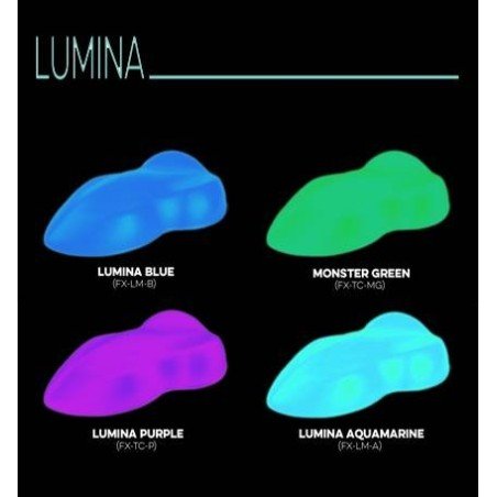 Pintura Efecto Lumina de la marca española Custom Creative. 3 colores.