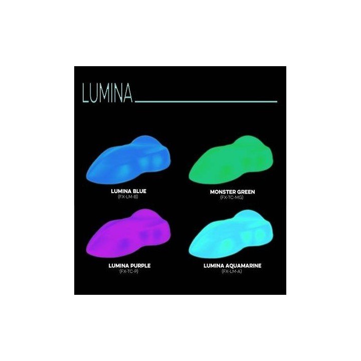 Pintura Efecto Lumina de la marca española Custom Creative. 3 colores.