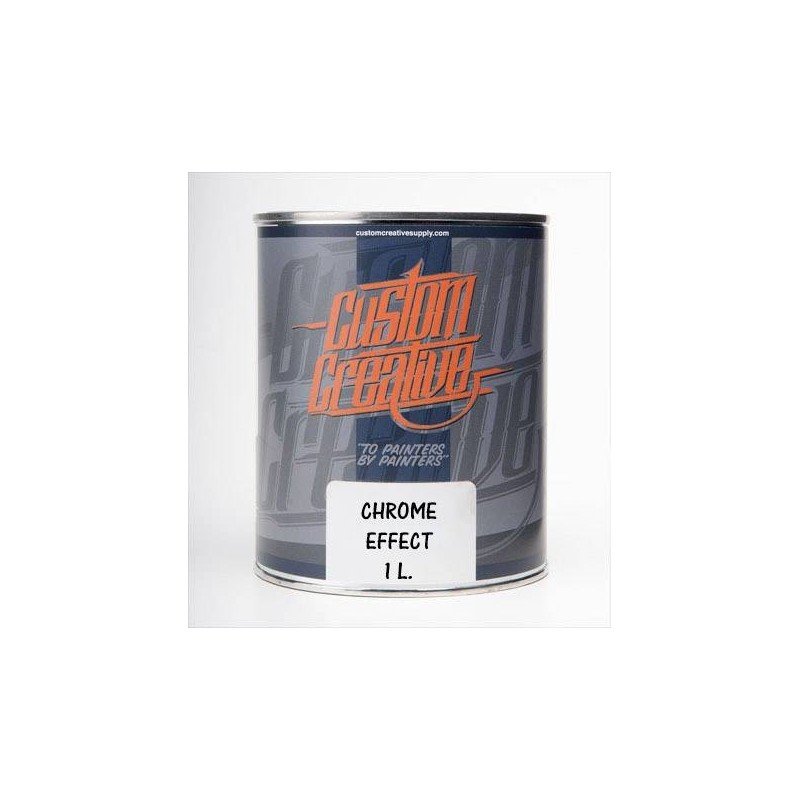 Pintura Efecto Cromo - Steel Chrome Effect 250ml - Custom Creative