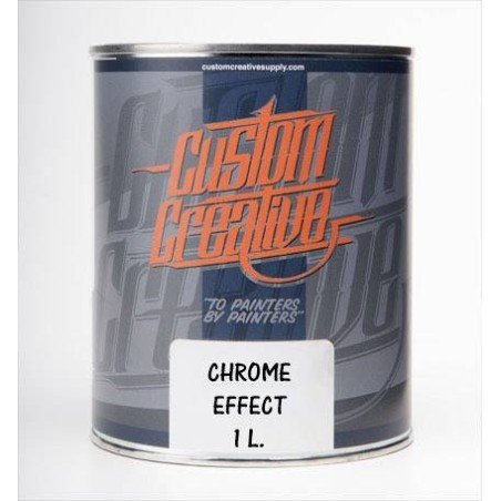 Pintura Efecto Cromo - Steel Chrome Effect 250ml - Custom Creative