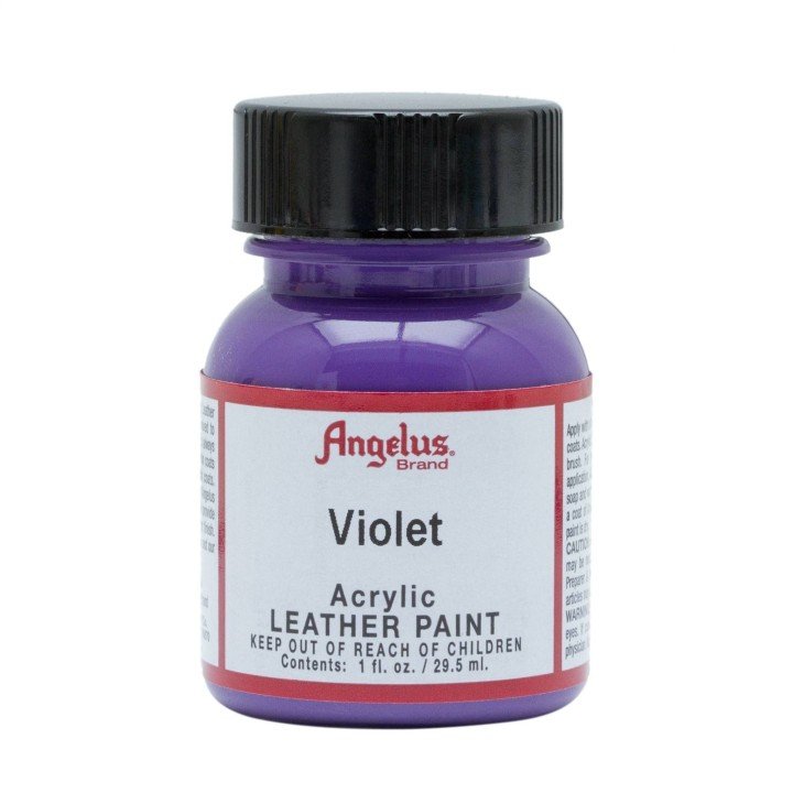 Leather Acrylic Paint Violet 1oz. Angelus