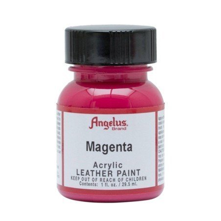 Leather Acrylic Paint Magenta 1oz. Angelus