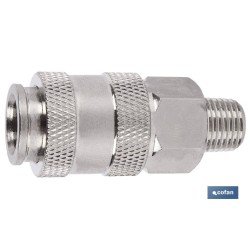 Enchufe rápido universal macho 1/4