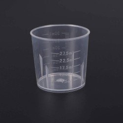 Vaso medidor mezcla pequeño 30 ml.