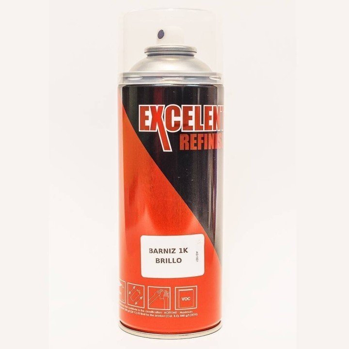 Barniz Brillo en Spray - Excelent. 400 ml. Acabado profesional.