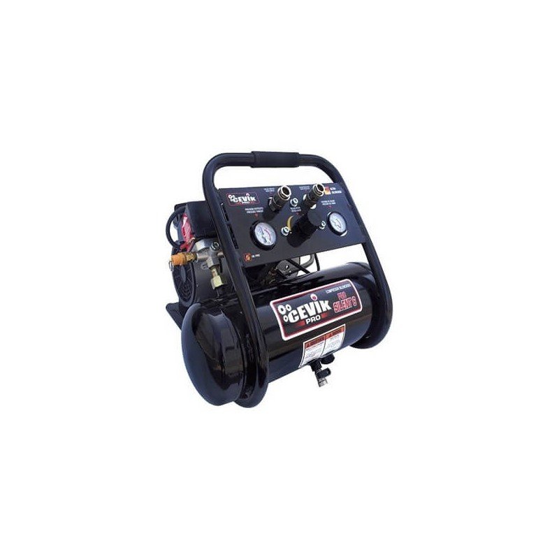 Compresor Silencioso Cevik ProSilent 6 L.