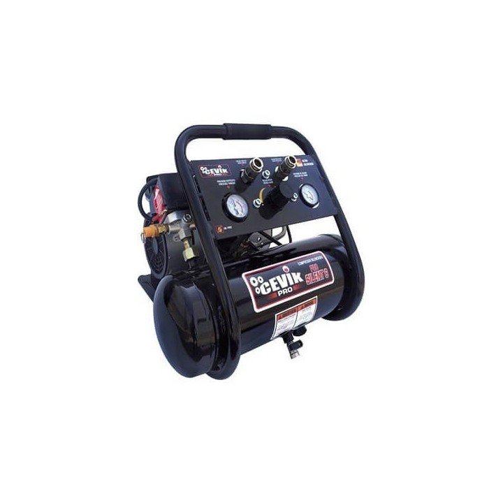 Compresor Silencioso Cevik ProSilent 6 L.
