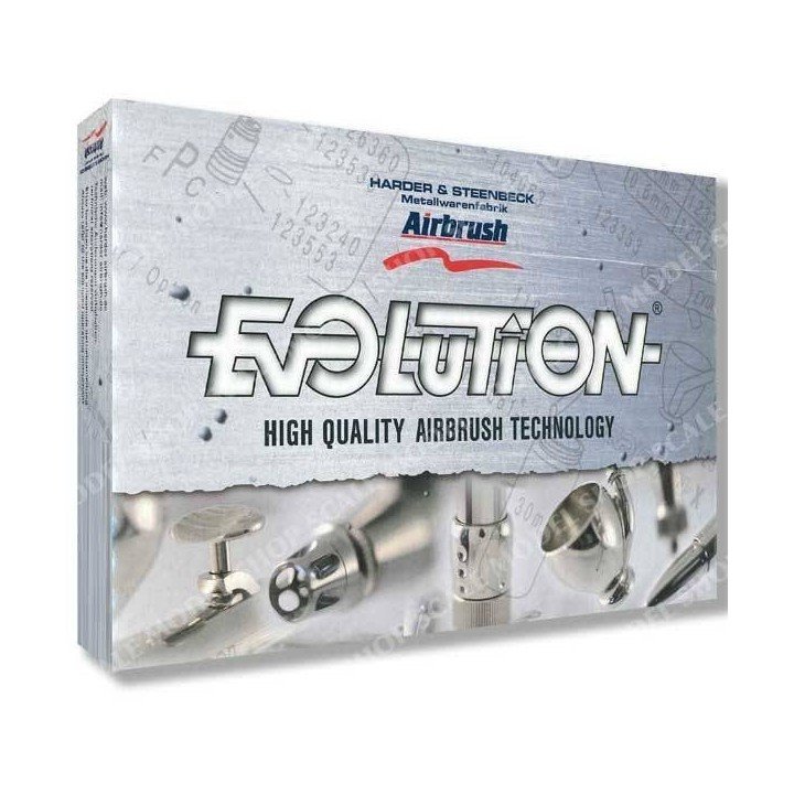 Kit de Aerografía Iniciación Evolution Silverline 2en1 compresor 3L.