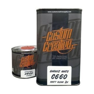 Kit de Barniz Mate C660 1,2 L. - Custom Creative