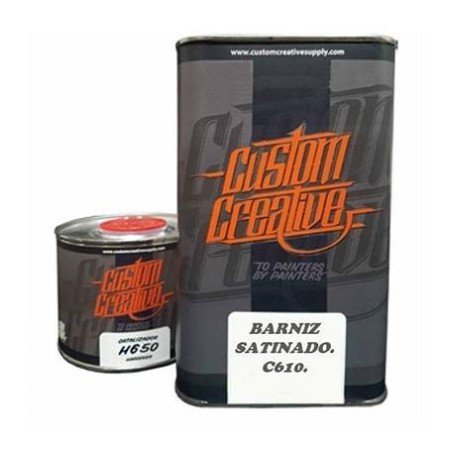 Kit de Barniz Satinado C610 1,2 L. - Custom Creative