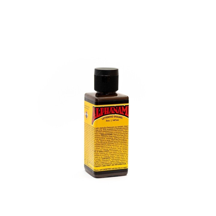 Pintura Enamel Pinstriping Medium Brown 147ml. - Alphanamel