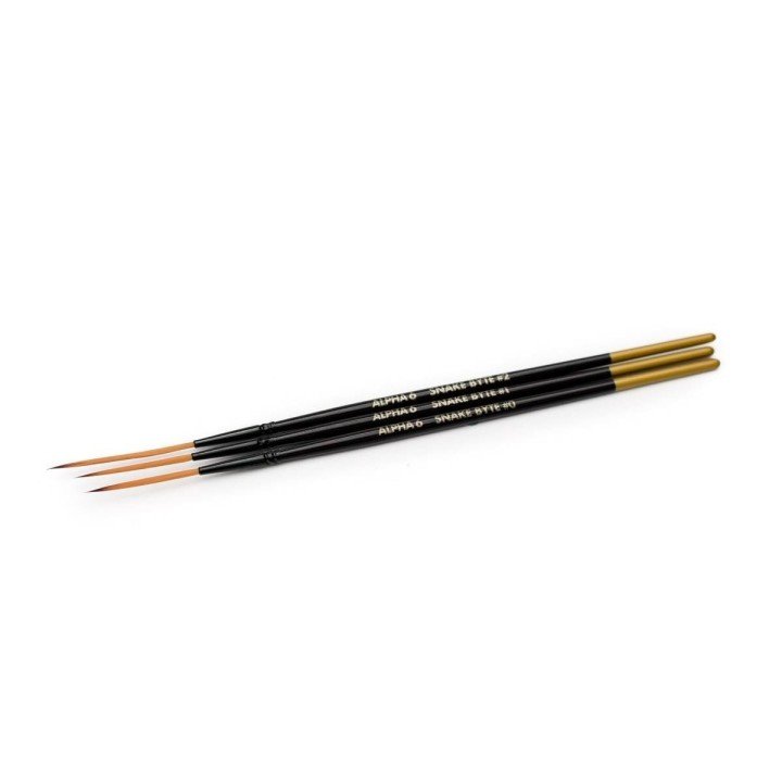 Set de 3 pinceles Liner Snake Bytes - Alphanamel