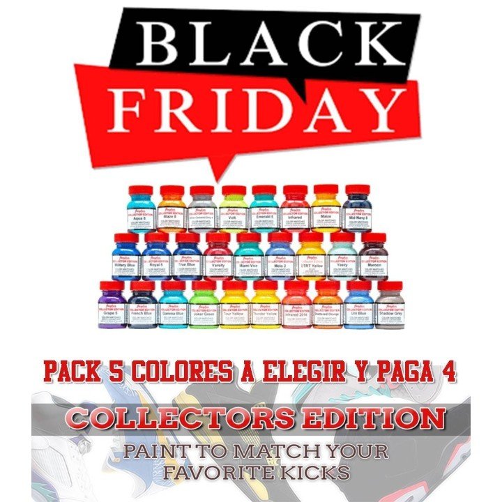 ANGELUS BLACK FRIDAY PACK 5x4