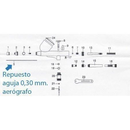 Aguja-de-aerografo