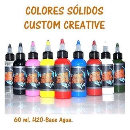 Oferta 5 Colores Sólidos H2O a elegir - Custom Creative