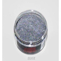 Metal Flakes Silver 3 oz. Varios tamaños de la marca Custom Creative