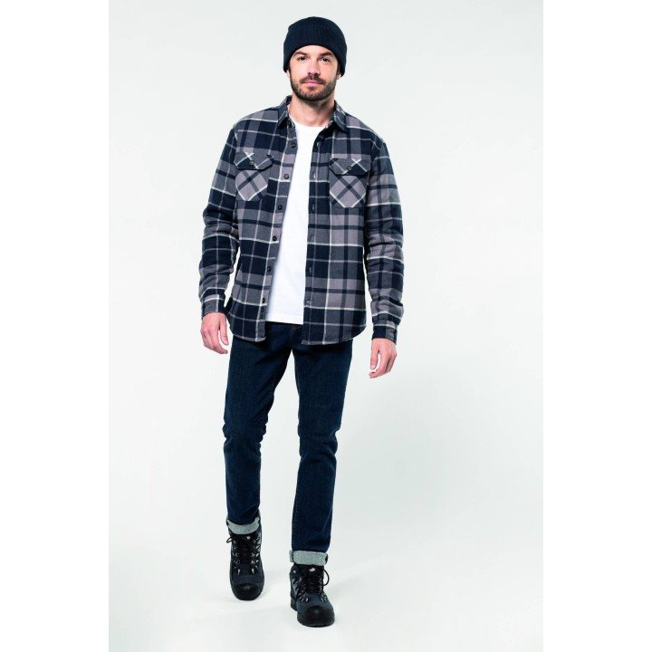 Camisa de cuadros con forro - Kariban