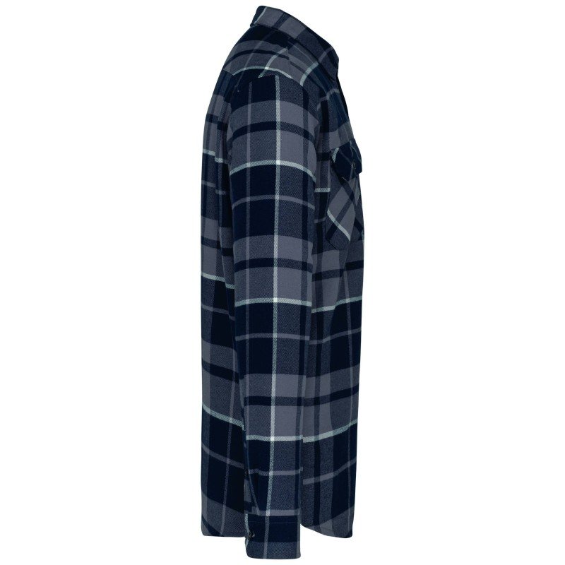 Camisa de cuadros con forro - Karivan