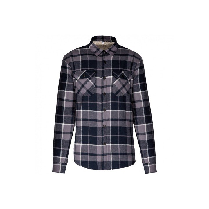 Camisa de cuadros con forro - Kariban