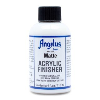 Satin Acrylic Finisher for Leather 4oz. Angelus