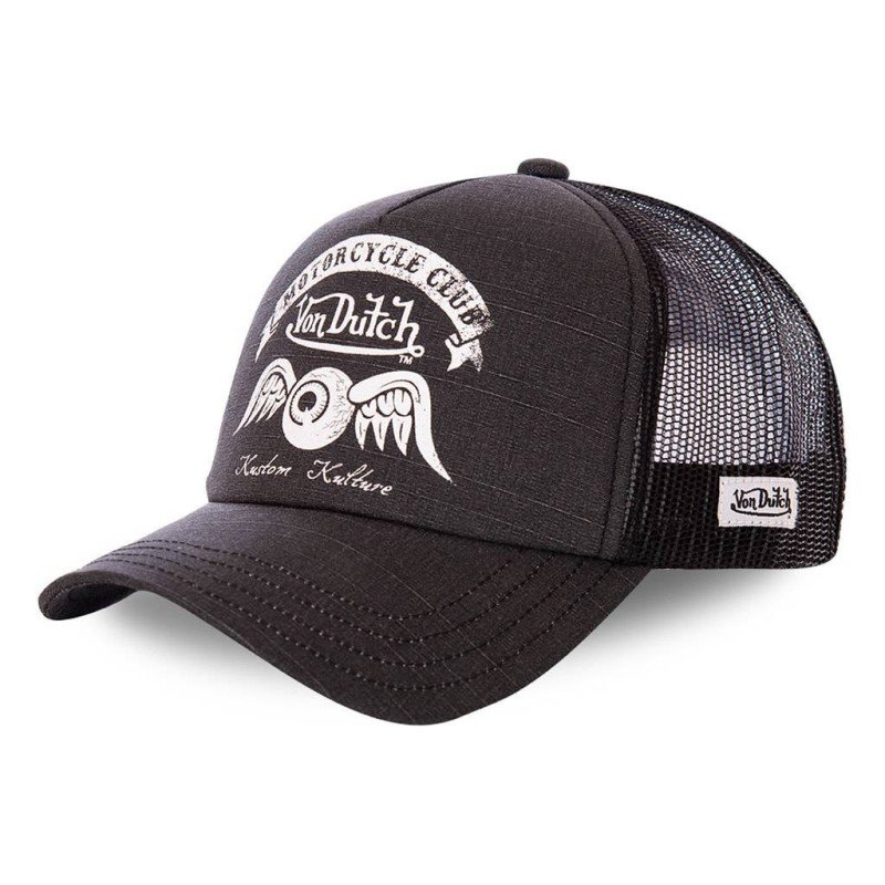 Gorra Trucker negro y roja - Von Dutch rebajada.