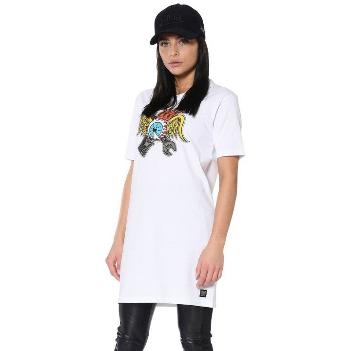 Camiseta larga mujer Flying Eyeball - Von Dutch