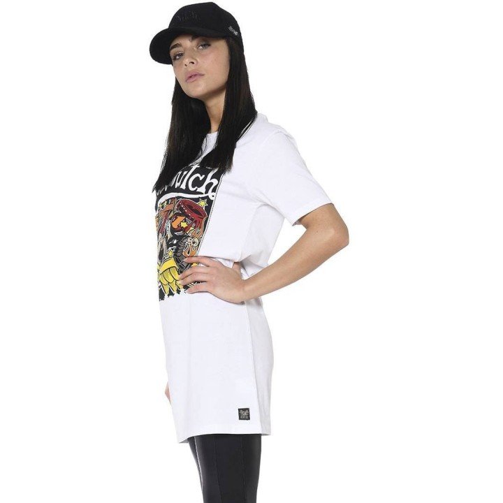 copy of Camiseta larga mujer Flying Eyeball - Von Dutch