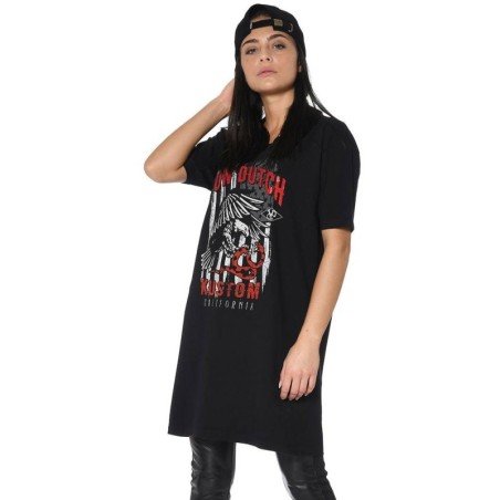 copy of Camiseta larga mujer Flying Eyeball - Von Dutch