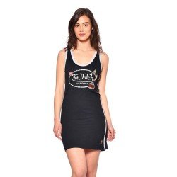 Vestido tirantes negro - Von Dutch